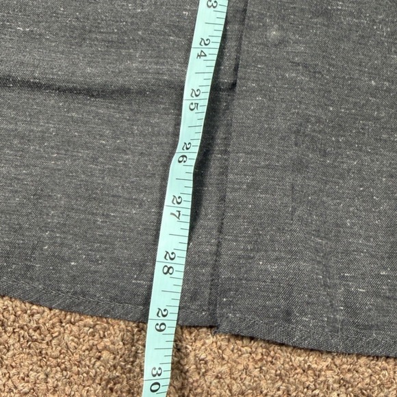 Lululemon City Slate Snap Button Short Sleeve Shirt Men's M Charcoal Grey - Picture 5 of 6